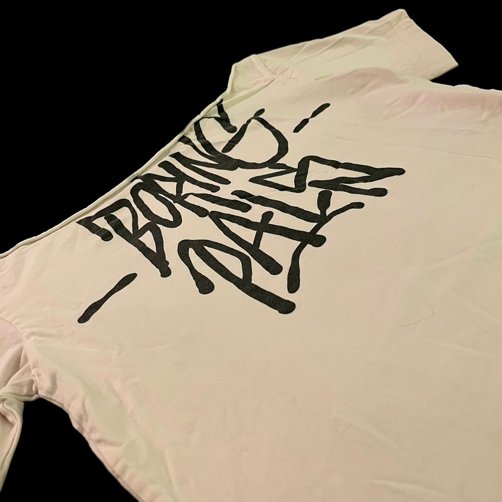 Graphic Tee with Bold Text